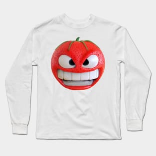 Tomato Face Long Sleeve T-Shirt